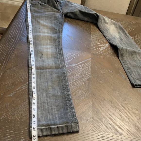 Free People dark gray straight leg denim jeans - Picture 11 of 14